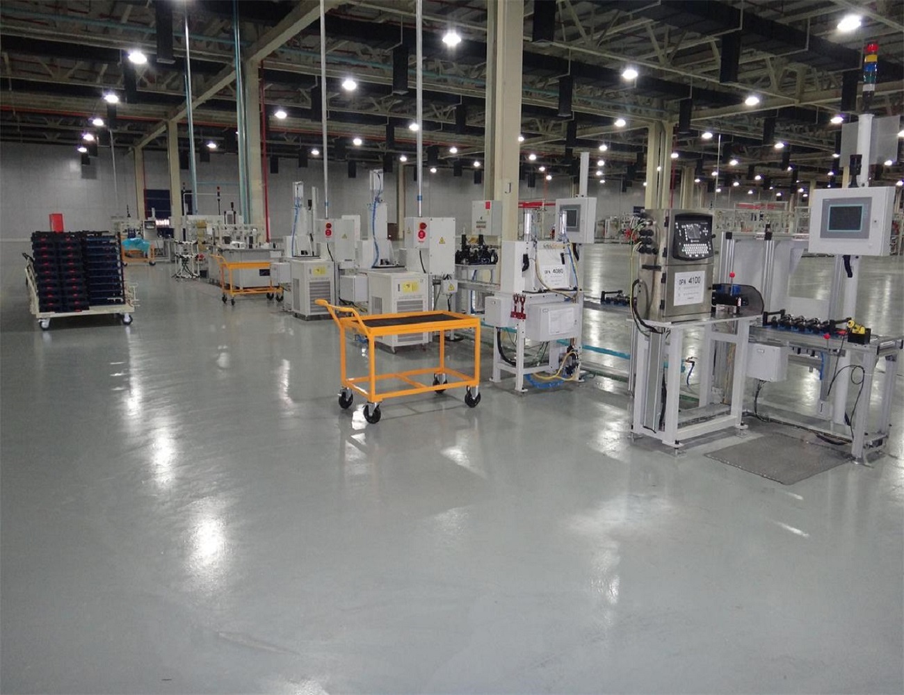 拖拉機底盤裝配線